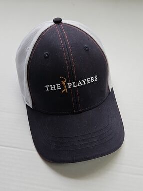 Ahead Headgear White Mid-Fit Performance Cap "The Players"